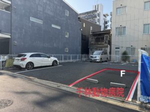 千林動物病院　専用駐車場　F区画